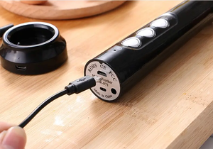 مبيع بالجملة مخفقة كهربائية متعددة الوظائف قابلة لإعادة الشحن 3 سرعات رغوة الحليب المحمولة - Product Image 4