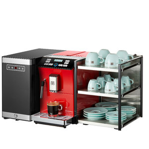 Cafetera Automática Serie BTB para el Hogar con Espumador de Leche Autolimpiante, Capacidad para 12 Tazas, Control de Temperatura BTB-205 - Product Image 6