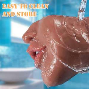 Copa de Masturbación XLN 3 en 1 Color Carne, Masturbador Masculino con Vibración Vaginal, Juguete Sexual Realista de Bolsillo para Hombre - Product Image 5