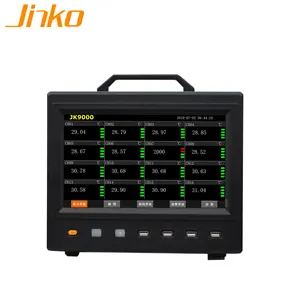 Высокая точность JK9000 Многоканальный регистратор данных безбумажный рекордер данных промышленный 32 каналов цифровой термометр