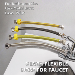 <span class=keywords><strong>Rallonge</strong></span> de tuyau <span class=keywords><strong>flexible</strong></span> durable G1/2 femelle vers G1/2 mâle pour <span class=keywords><strong>robinet</strong></span> de salle de bain, ligne d'eau SUS - Product Image 3