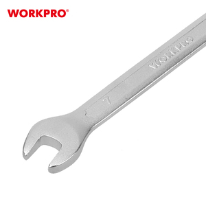 WORKPRO <strong>30mm</strong> CR-V Steel Combination Wrench, Sandblasted Chrome Plated Industrial Repair <strong>Spanner</strong> - Product Image 4