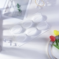 Moule en silicone alimentaire pour glaces et gâteaux au chocolat - Écologique, résistant au four, facile à démouler