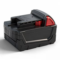 Batterie LiFePO4 personnalisée 18V 6Ah 18650 à semi-conducteurs avec indicateur LED pour outils électriques, perceuse électrique, tournevis, scie à onglet