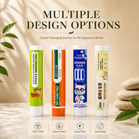 Tube de dentifrice en aluminium plastique laminé ABL, écologique, logo personnalisé, 120 ml, conteneur vide rechargeable, bouchon à vis