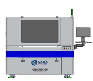 Infrared pico-second laser cutting machine for precision glass sapphire camera