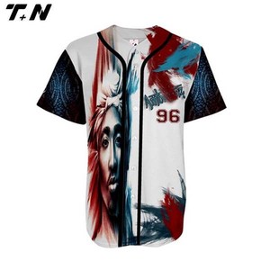 großhandel benutzerdefinierte sublimation baseball trikot trägt - Product Image 3
