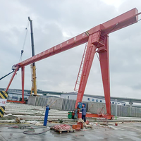 Grue portique mobile de type MH à commande sans fil personnalisée, 5 tonnes, 10 tonnes, 15 tonnes, 20 tonnes, 30 tonnes