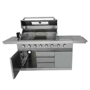 <span class=keywords><strong>Barbecue</strong></span> modulaire 8B certifié CE, <span class=keywords><strong>barbecue</strong></span> essentiel pour la cuisine extérieure, îlot <span class=keywords><strong>barbecue</strong></span>, cuisine extérieure de haute qualité <span class=keywords><strong>en</strong></span> acier inoxydable - Product Image 2