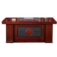 Bureau de direction au design moderne avec ensemble de chaise de bureau pour directeur général