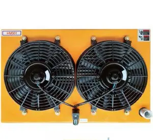 OEM Auto radiatore ad acqua DC 12/24V serbatoio dell'acqua radiatore ventola motore scambiatore radiatore in alluminio