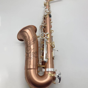 Saxophone <span class=keywords><strong>alto</strong></span> en argent plaqué Cooper avec logo Corrosion Artist - Product Image 6
