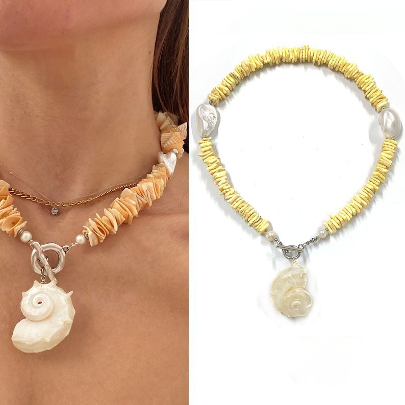 Collana con chiusura da 43 cm