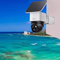 Supports d'angle muraux en acier inoxydable pour caméras de surveillance extérieures (compatible PTZ) – Accessoires de sécurité populaires