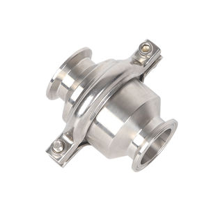 วาล์วตรวจสอบแบบติดตั้งเร็วทางเดียว สแตนเลสสตีล 304 316L สำหรับงานสุขาภิบาล - Product Image 5