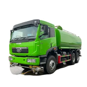 중국 FAW 6*4 급수 트럭 20000L 물 트럭 유조선 스프링클러 트럭 판매