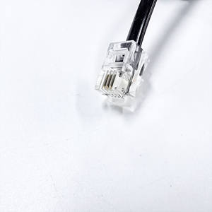 Cable en Espiral con Conector RJ10/RJ11/RJ22, 4p4c, 26 AWG, 28 AWG, Cable de Teléfono, Cable Retráctil en Espiral para Auriculares - Product Image 3