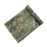 Filet de camouflage en maille pour la chasse, le camping et le tir, avec fenêtre à vue claire, en polyester