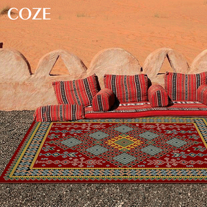 Sala quarto tapete mesa de café marroquino étnico estilo <span class=keywords><strong>vintage</strong></span> máquina lavável persa cabeceira boêmio iraniano