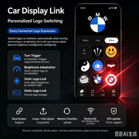 Pour BMW : Affichage dynamique du logo de la voiture – Plus qu'un simple logo de voiture, c'est aussi une expression de votre personnalité. Prise en charge de la version APP.