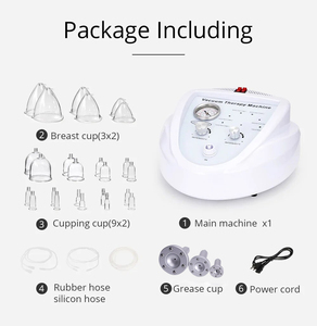 Wholesale Price 26 Cups Vacuum Cupping Suction Breast Enlargement Hip Butt Lifting Vacuum Suction Breast <b>Massage</b> <b>Machine</b> - Product Image 6