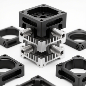 Servizi di Lavorazione CNC per Anelli in Titanio Damascato, Fresatura, Foratura e Brocciatura CNC Personalizzate, Anelli Damascati Colorati - Product Image 2