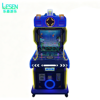 Máquina de Juego Arcade Infantil Operada con Monedas, Whack-a-Mole Multijuego, Equipo de Entretenimiento con Redención de Tickets para Centros de Juego/Centros Comerciales