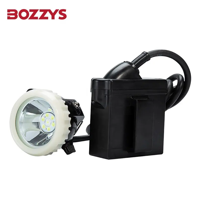 BOZZYS Lampe frontale rechargeable à LED étanche et étanche 3.7V