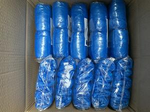 Cubierta médica para zapatos CPE, cubierta desechable para calzado, a prueba de agua, hecha a máquina - Product Image 5