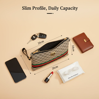 Sac à main pour hommes d'affaires, grande capacité, pochette vintage, portefeuille tendance avec intérieur imperméable, plusieurs compartiments