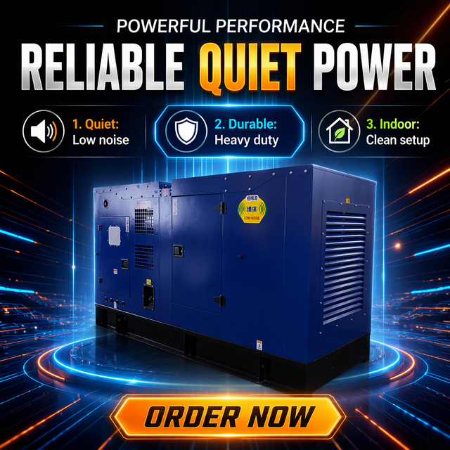 150kVA 120kW Quiet Natural Gas Generator Water Cooled 50Hz Biogas Power Unit for Industrial Data Center