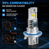 Faro LED para Camión L1 H13, IP68 Impermeable, 9-32V, Controlador Estable, Blanco Brillante, Refrigeración por Tubo de Cobre, Venta al Por Mayor