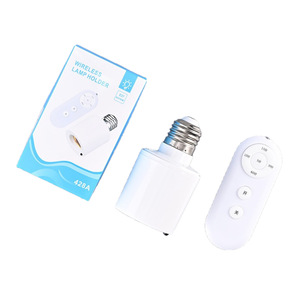 Smart E27 Lamp Holder <b>Remote</b> Control <b>Switch</b> 220V AC RF Wireless For Smart Home System - Product Image 4