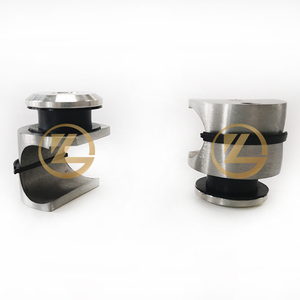 YL Alta calidad Últimos diseños <span class=keywords><strong>de</strong></span> puertas <span class=keywords><strong>de</strong></span> vidrio Columpio Baño abierto Acero inoxidable - Product Image 5