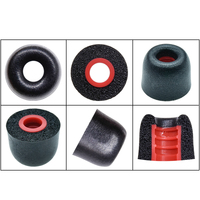 Écouteurs en mousse à isolation phonique Embouts d'oreille en mousse à mémoire de forme confortables et souples Bouchons d'oreille pour écouteurs intra-auriculaires TWS