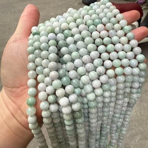 Wholsale High Quality Burma Jade Beads 6 8 10mm Round Healing Gemstone Beads Semi-precious Stone Beads for Jewelry Making - Product Image 2