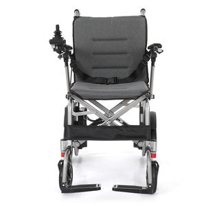 Silla de ruedas eléctrica de viaje de aleación de aluminio plegable con Control remoto ultraligero 2025 para discapacitados - Product Image 2