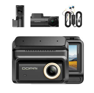 Caméra embarquée DDPAI nouvelle série Z90/Z90 <span class=keywords><strong>Master</strong></span>/z90 Pro à triple caméra avec système de stockage double, connexion 4G à distance et appel bidirectionnel - Product Image 2