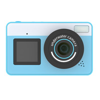 Kamera Video Digital Kecil Tahan Air Portabel untuk Bawah Air, Kamera Selam Tahan Air 1080p untuk Luar Ruangan