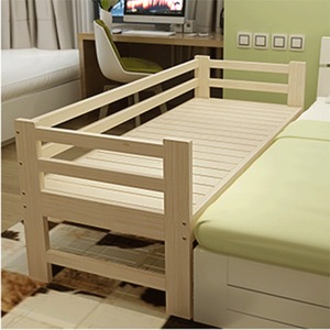 <span class=keywords><strong>Cuna</strong></span> Moderna de Madera Maciza Empalmada para Niños, <span class=keywords><strong>Cama</strong></span> Individual Ajustable en Altura para Bebés de 0 <span class=keywords><strong>a</strong></span> 3 <span class=keywords><strong>A</strong></span>ños - Product Image 1