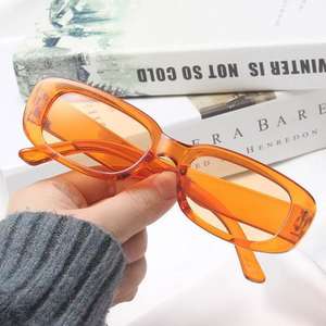 Gafas de Sol Cuadradas Modernas para Mujer, Colores Macaron, Marco de PC, Lentes AC, Protección UV375, Estilo Urbano, Gafas de Moda - Product Image 4