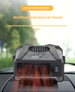 Ventilateur de voiture et dégivreur de <span class=keywords><strong>pare</strong></span>-<span class=keywords><strong>brise</strong></span> 2-en-1 à chauffage et refroidissement rapides 12V/24V 150W avec 2 modes de chauffage et dégivrage - Product Image 5