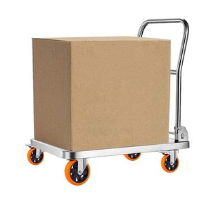 Set di 4 ruote arancioni da 100 mm per carrelli e mobili con 2 ruote girevoli e 2 fisse, capacità di carico 400 kg - Product Image 4