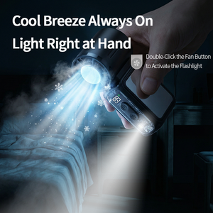 Ventilador de Mano Portátil Mini USB Recargable, Funciona con Batería, para Viajes, Campamentos, Uso en Hoteles y <span class=keywords><strong>Playa</strong></span> - Product Image 6