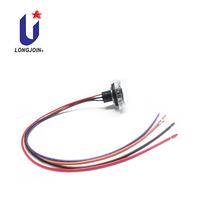 Prise électrique Zhaga 4 broches Book18 avec 4 sorties, indice de protection IP66, 12/24 V CA, pour usage commercial et éclairage public