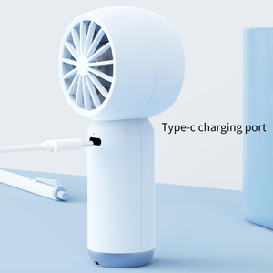Ventilateur portable sans balais, mini ventilateur USB rechargeable pour les voyages en extérieur et le bureau - Product Image 4