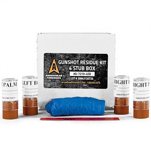Kit de détection de résidus de balles, kit de collecte d'évidences d'expertie scientifique, kit de test en plastique pour laboratoire criminel, hôpital, clinique - Product Image 5