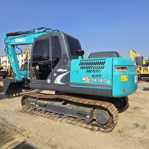 KOBELCO SK140 d'occasion, système INDr à faible bruit, Japon, 14 tonnes, excavatrice sur chenilles d'origine SK140LC SK 140 LC hydraulique pour la rénovation urbaine - Product Image 1