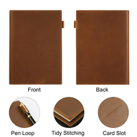 Carnet de notes B5 en cuir véritable personnalisable, idéal pour les mariages, les cadeaux d'entreprise et les affaires