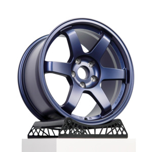 5X112 5X114.3 5X120 <span class=keywords><strong>TE37</strong></span>ปลอมแปลง SL <span class=keywords><strong>ล้อ</strong></span><span class=keywords><strong>สี</strong></span>ฟ้า18 19 20 21 22นิ้วขอ<span class=keywords><strong>บ</strong></span>อัลลอยสำหรับ Subaru BRZ Civic Type R E36 M3 E60 - Product Image 3
